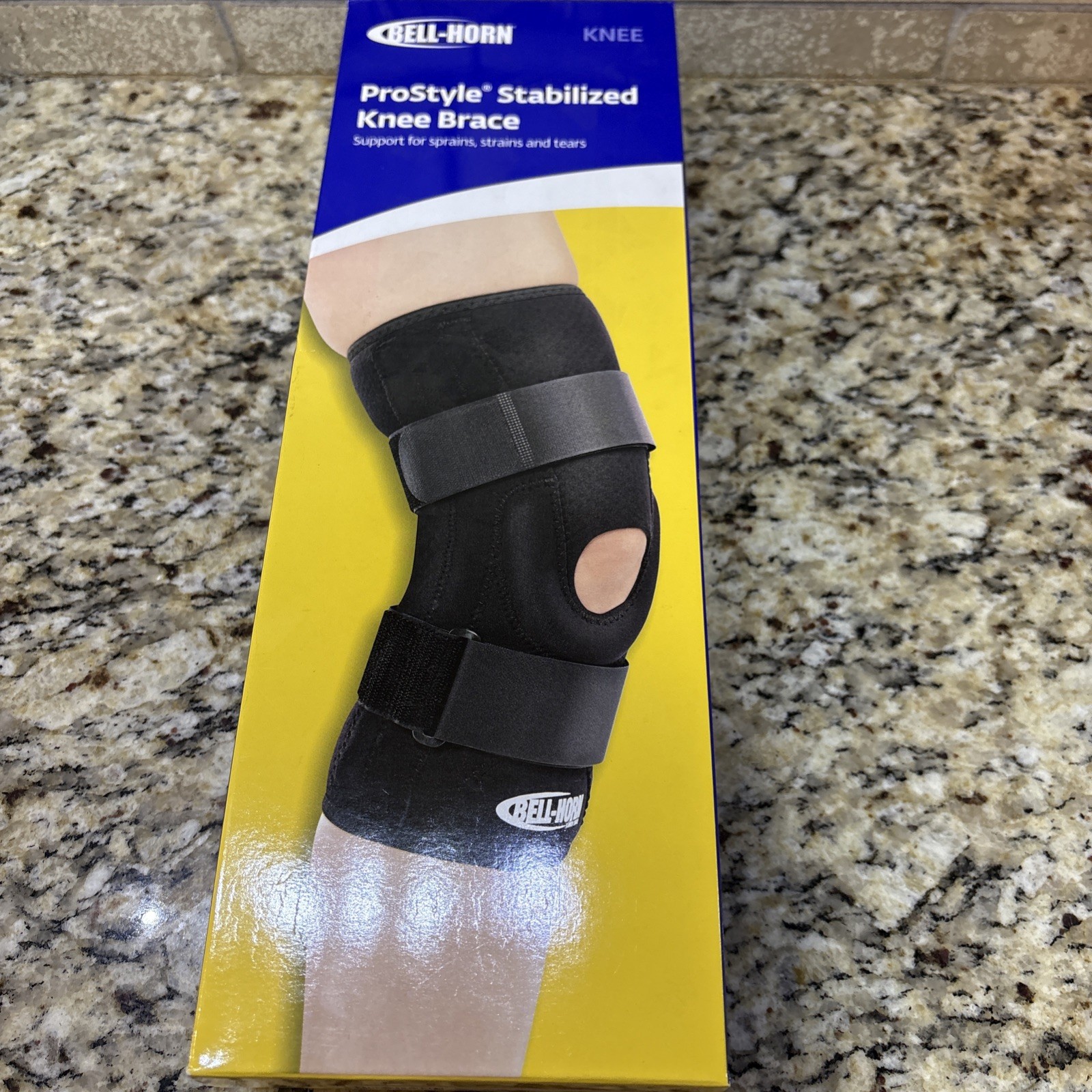 NEW Bell-Horn ProStyle stabilized knee brace easy on adult size M