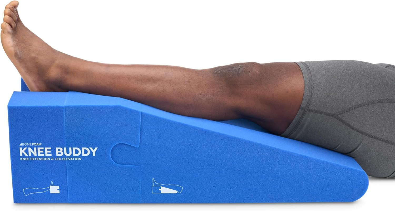 Knee Buddy Elevating Pillow for Post-Surgery Recovery – FSA/HSA Eligible