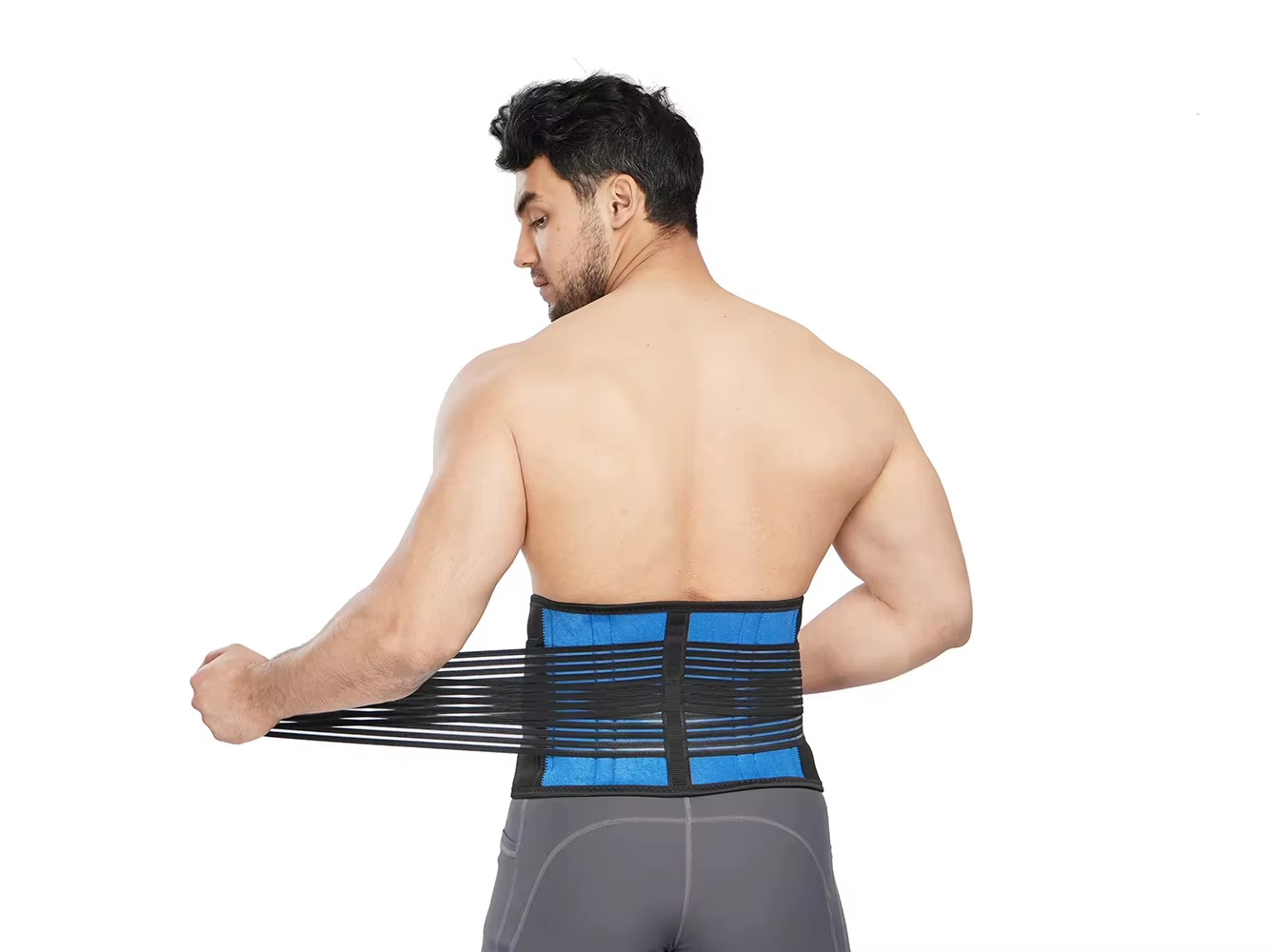 Adjustable Lower back Waist Splint Support Fitness Sports Belt Pain Relief ~USA