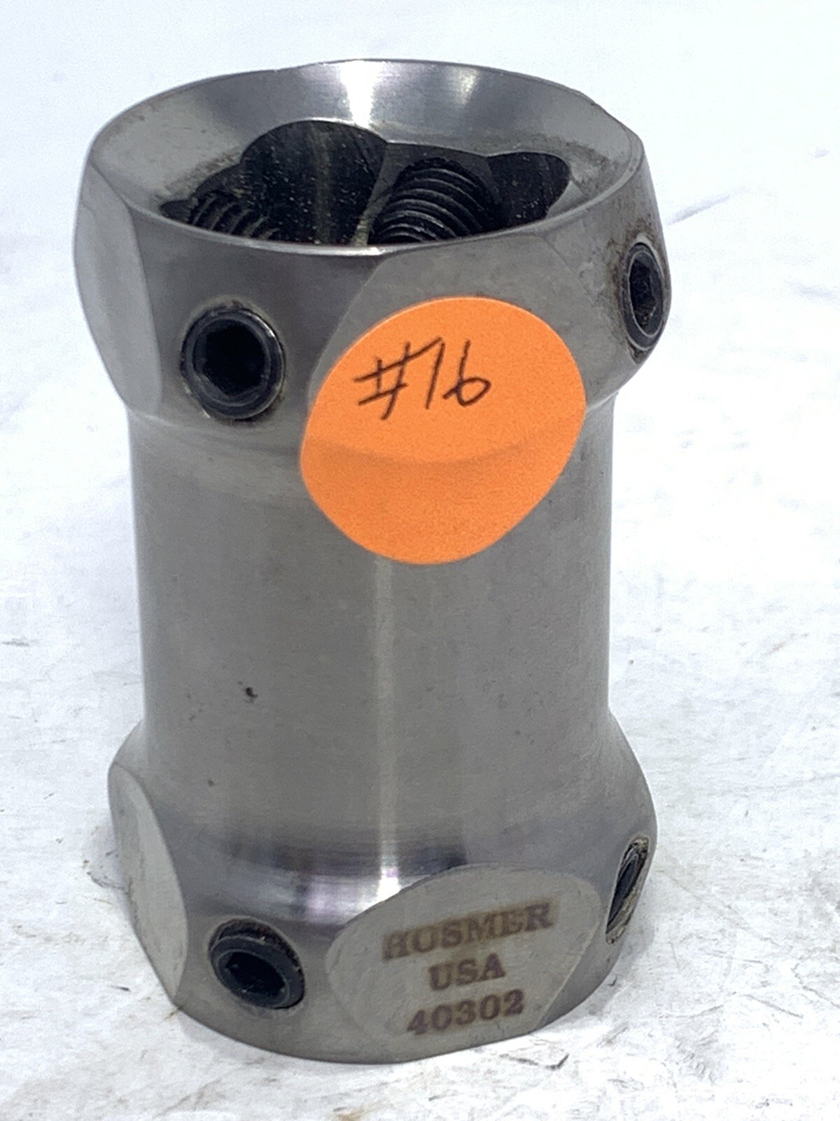 Hosmer prosthetic double end receiver adapter component part.