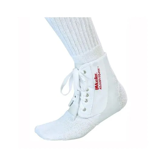 Lot of 2 Mueller Sports Medicine Adjust-to-Fit Ankle Brace Protects Supports