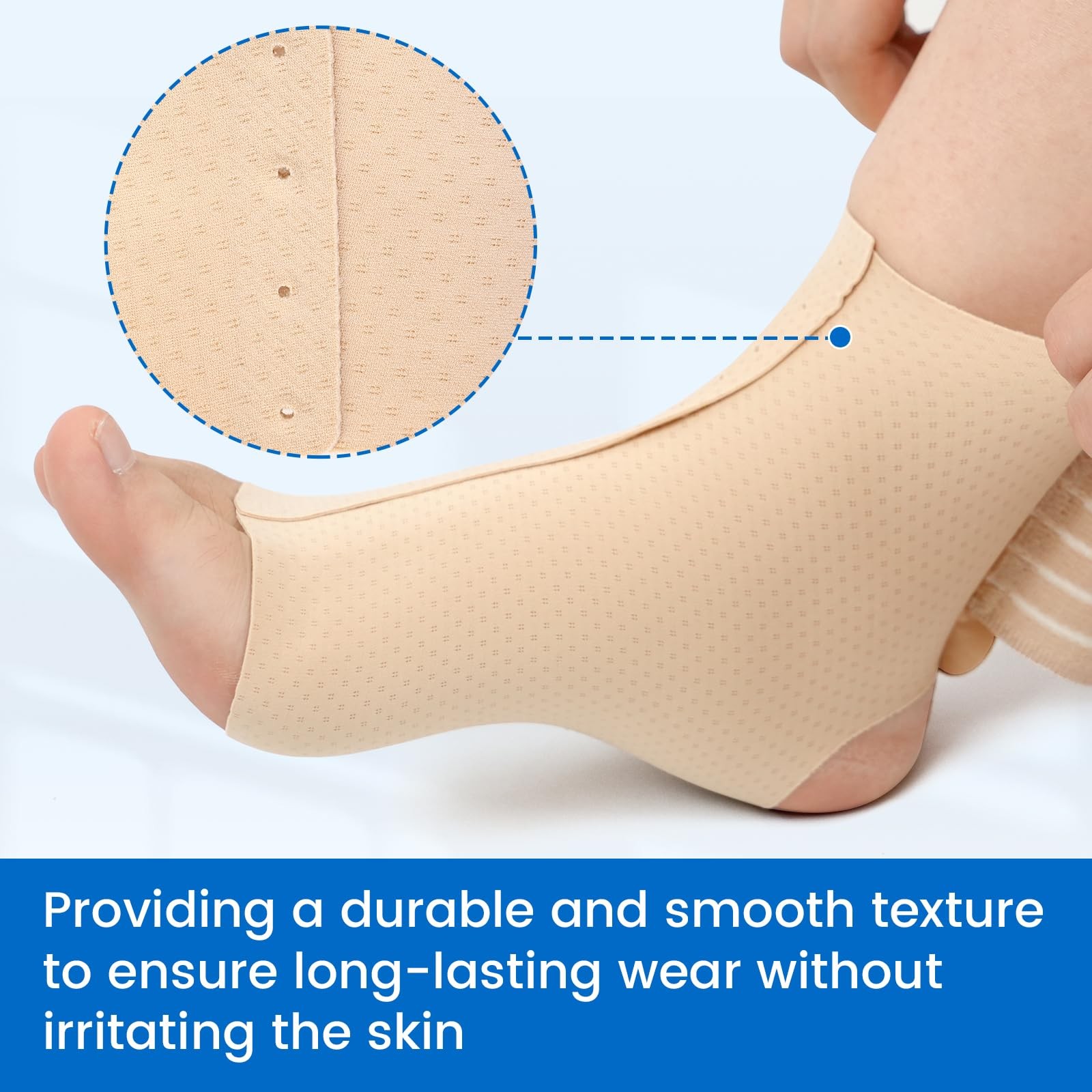 Velpeau Foot & Ankle Support Brace Compression X-Large, Khaki – X-Large