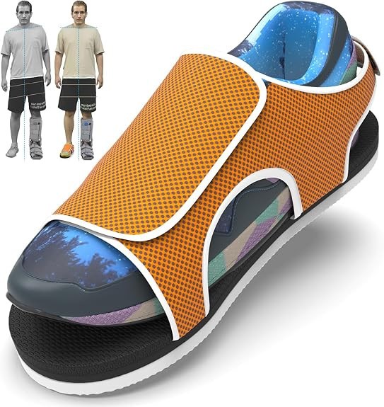 Shoe Leveler, Shoe Balancer, Shoes Lift Walking Boot, Ultra Lightweight S,M