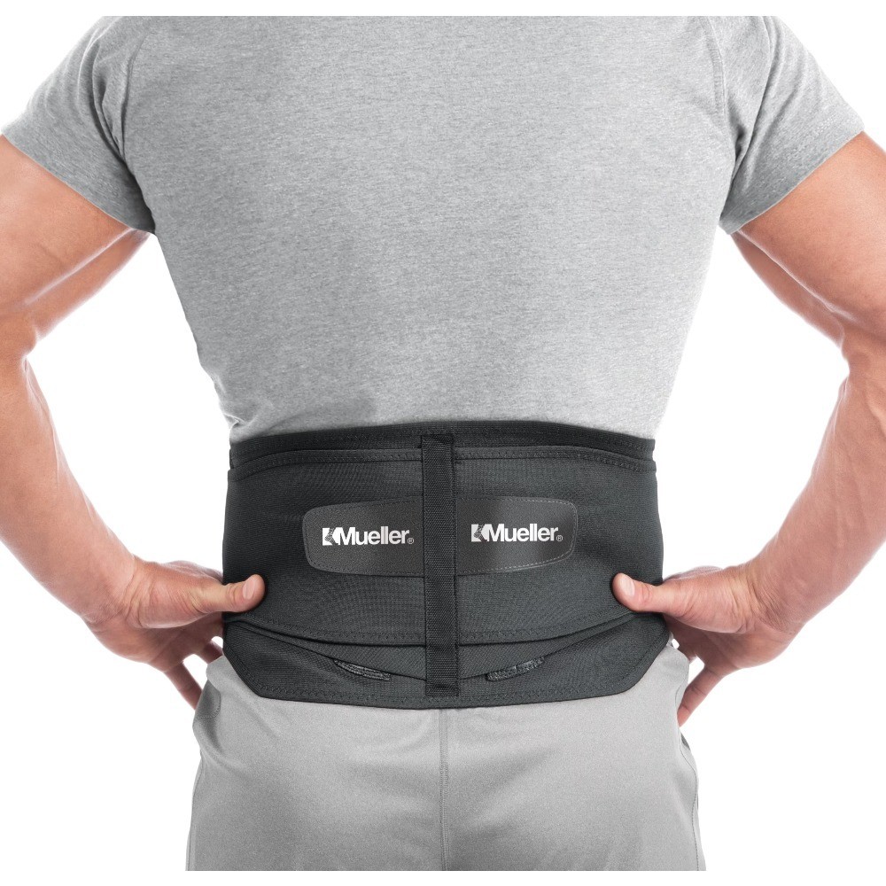 Sports Medicine Adjustable Lumbar Back Brace with Removable Pad, Back Pain