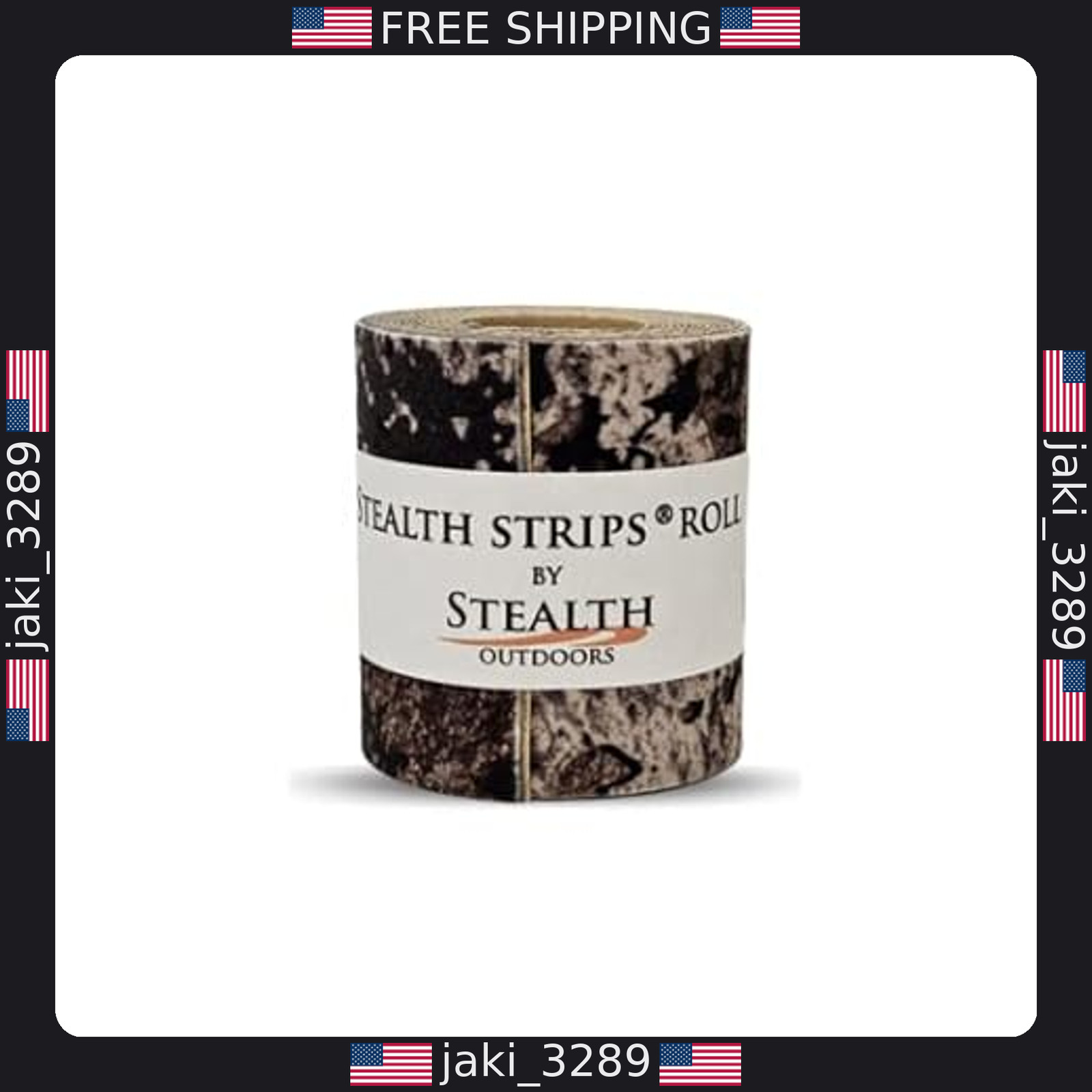 Stealth Strips® Strata Camo Silencing Tape – 2.125″ x 60″ Roll for Hunters