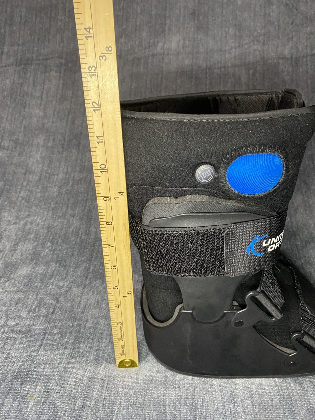 United Ortho USA14115 Short Air Cam Walker Fracture Boot, Small, Black 001