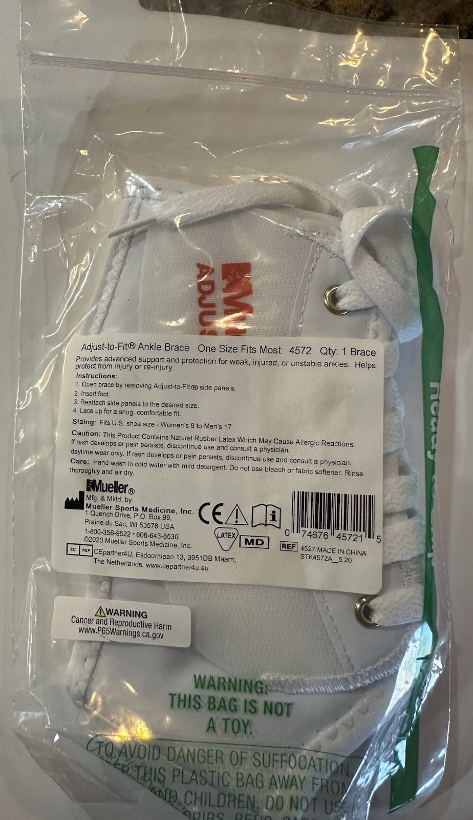 Mueller Sports Medicine Adjust-to-Fit Ankle Brace Protects Supports (10)