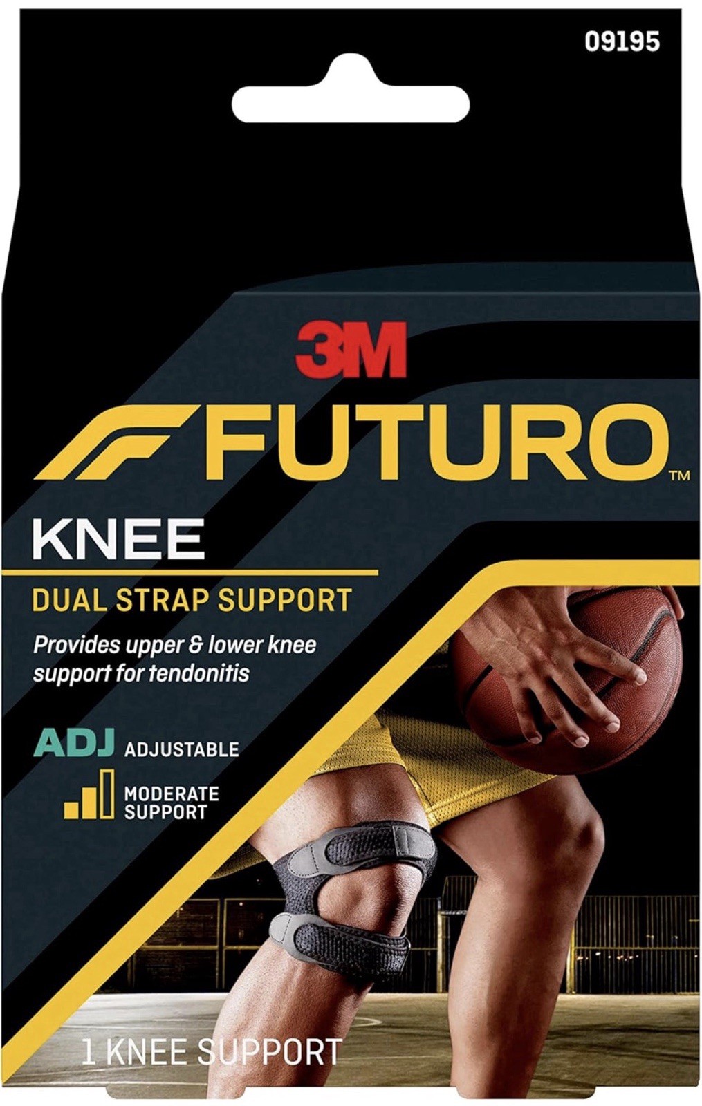 3M FUTURO Dual Strap Moderate Knee Support Adjustable