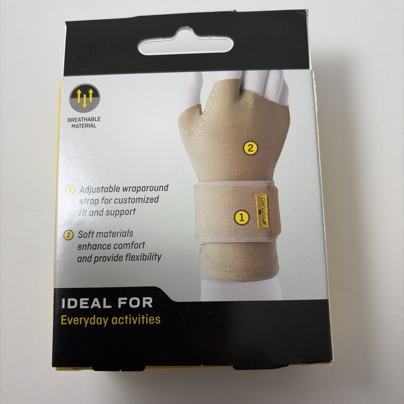 3M Futuro Compression Glove Mild Support to Aching, Weak Hands & Wrists S/M