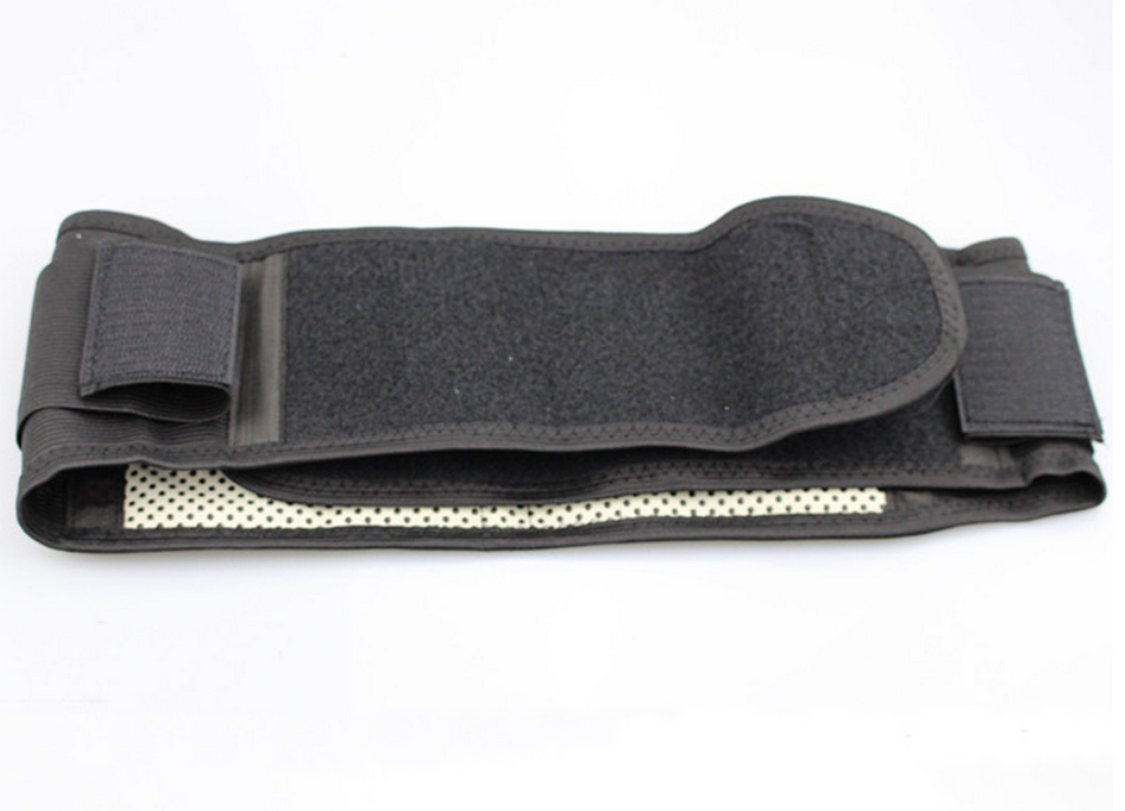Low Back Support Brace Belt Medium Tourmaline Far Infrared Self Heating Stone