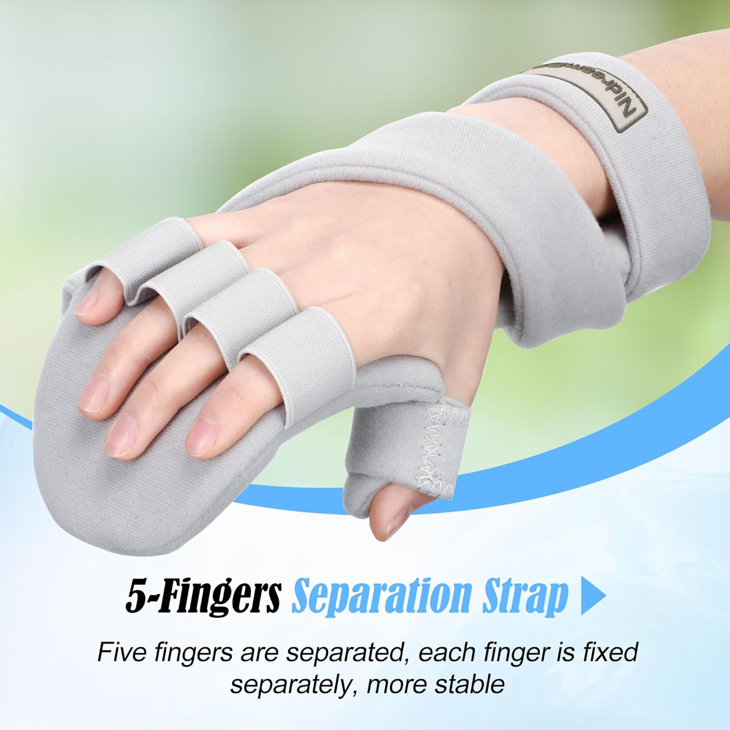 Resting Hand Splints for Straightening Fingers,Carpal Tunnel Wrist Brace Night I