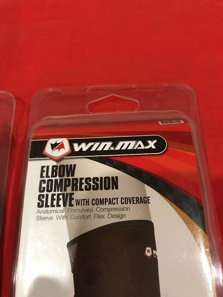 2 NIP Winmax Elbow Support Compression Sleeve With Compact Coverage M
