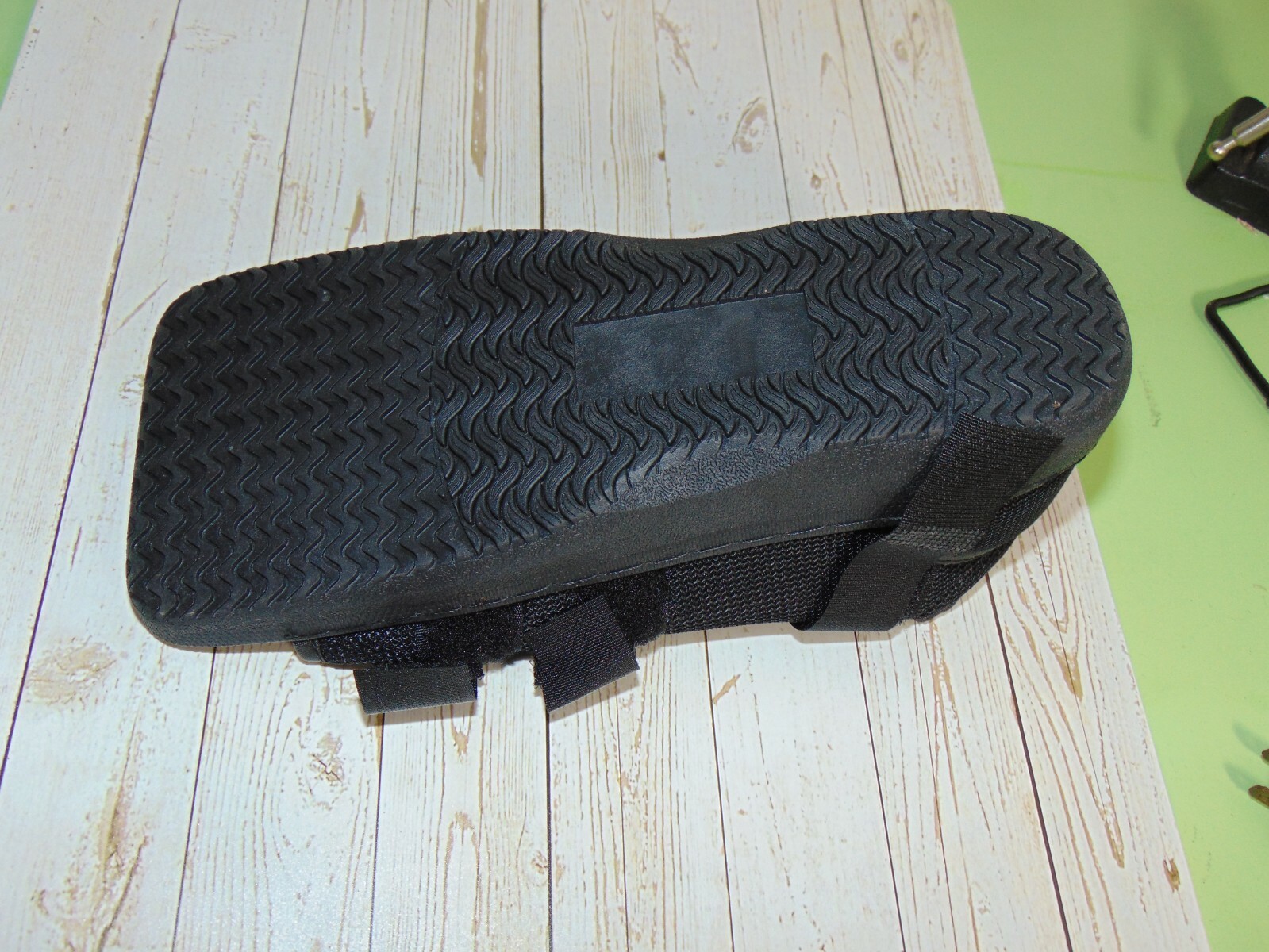 Foot Brace Square Toe Post-Op Surgery Shoe Black Size Small NEW