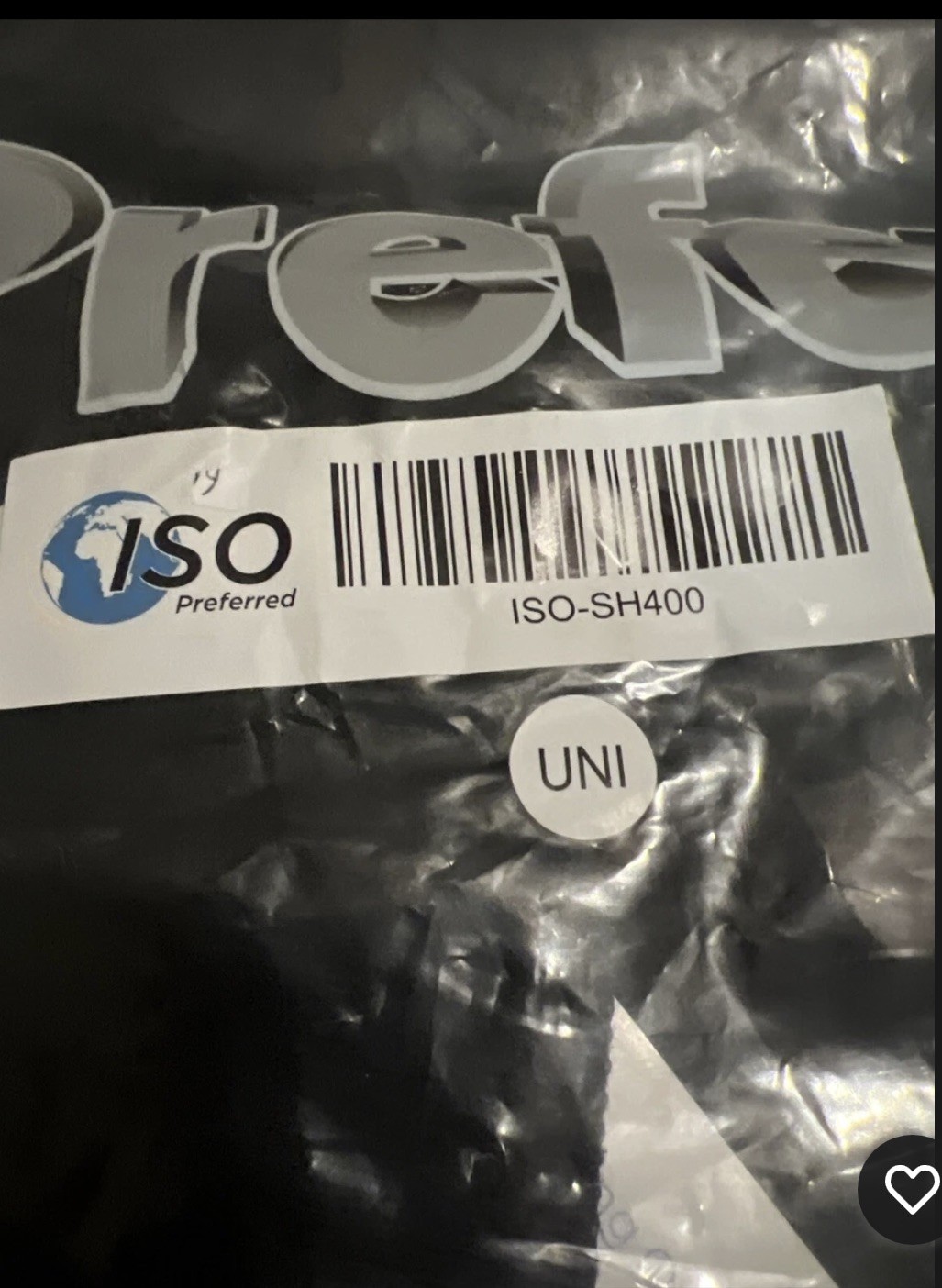ISO Preferred Shoulder Brace Sling w/ Abduction, Adjustable Strap, UNI, Black