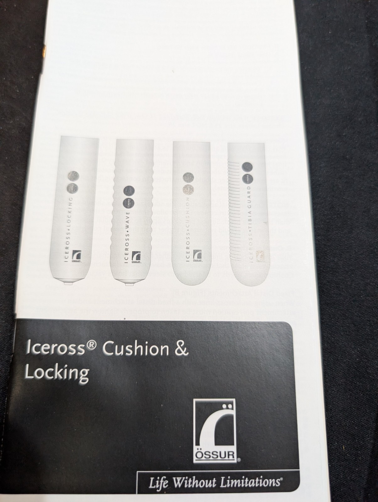 Ossur Iceross Comfort 30 Prosthetic Locking Liner – Size 30 Ref I-540630 New
