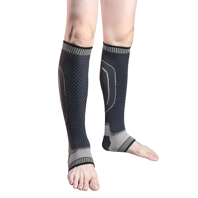 Calf Compression Sleeve Ankle Brace Leg Support Socks Foot Fasciitis Pain Relief