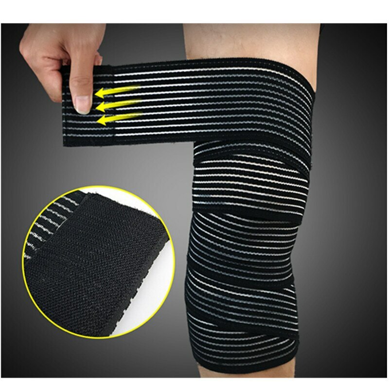Vendaje De Compresión De Alta Elasticidad Cinta De Kinesiología Protector Cuerpo