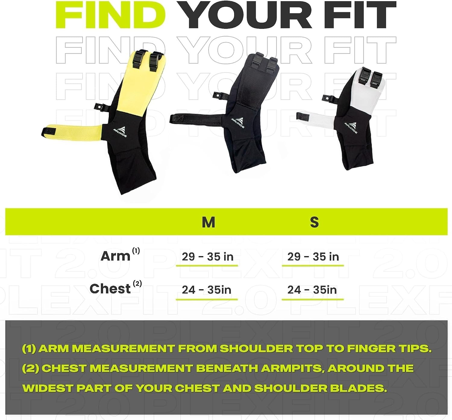 Youth Adjustable Arm Sling – Class A Medical Sling for Left Arm – Yellow & Black