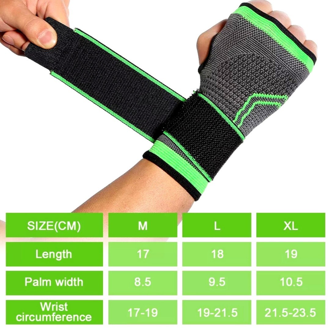 Wrist Hand Brace Support Carpal Tunnel Sprain Arthritis Gym Splint Right / Left