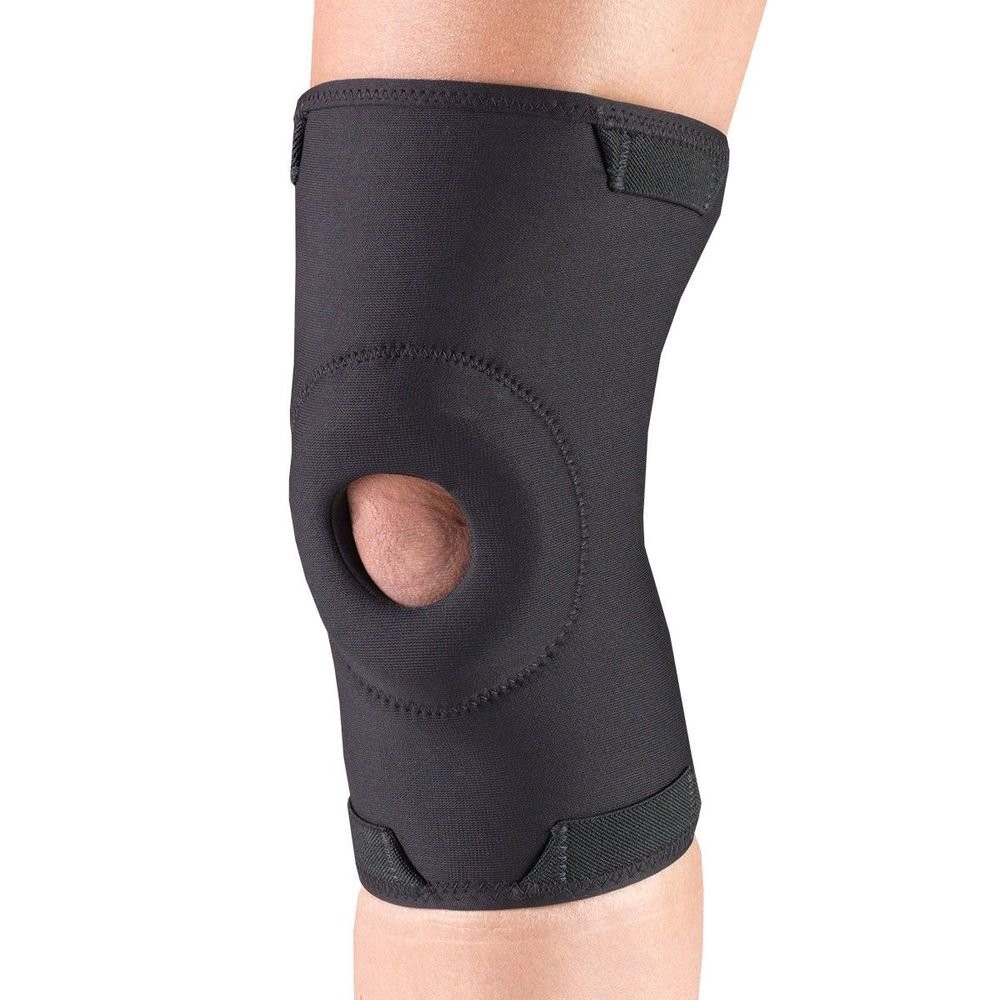 OTC Knee Support, Stabilizer Pad, Orthotex, 4X-Large 4X-Large, black