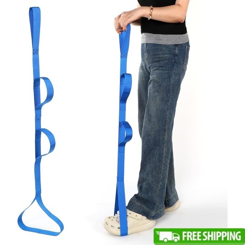 Leg Lifter Strap Hip Recovery Mobility Aid Adjustable Handle Multi-Use