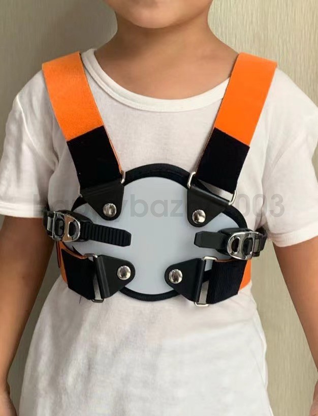 Upgraded Pediatric Pigeon Chest Brace Adjustable Pectus Carinatum Support