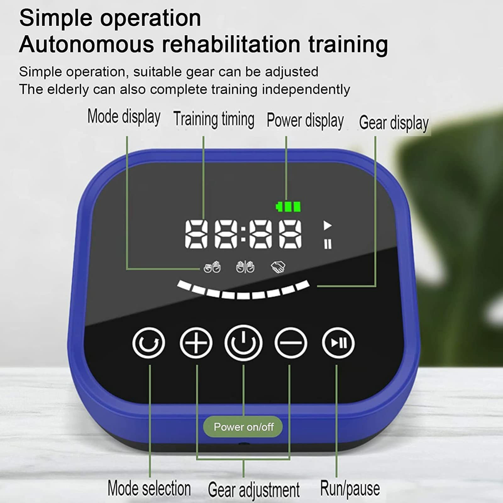 Hand Function Rehabilitation Robot Gloves for Finger Hemiplegia Recovery Trainer