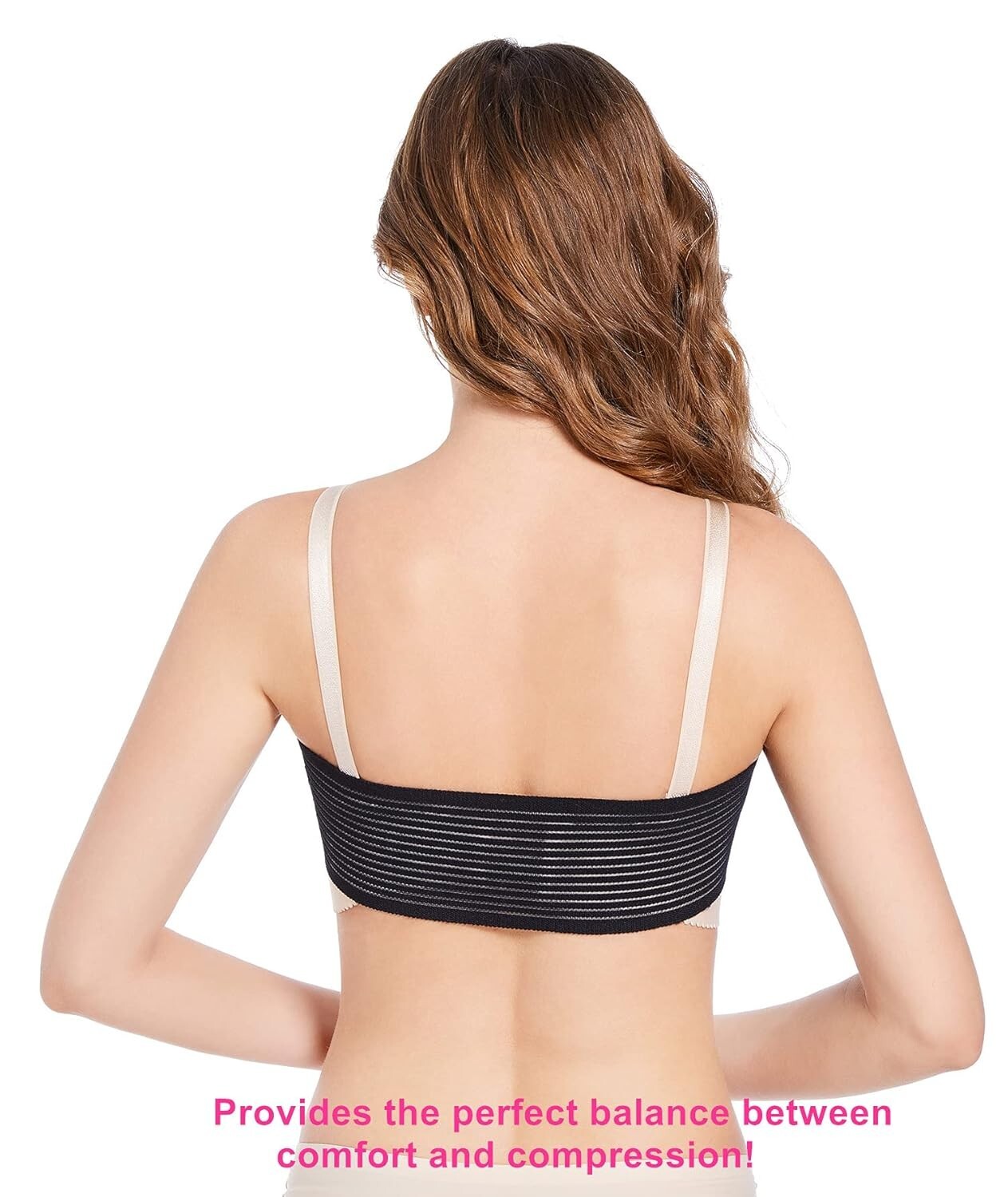 Ziplo Women Front Breast Support Bra Implant Stabilizer Post Surgery Compression