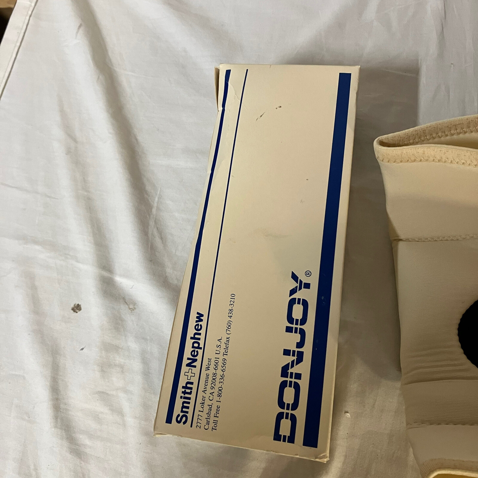 Smith+Nephew Donjoy Drytex Knee Brace XXL 2XL Cream 11-0664-6-2000 NIB FS!