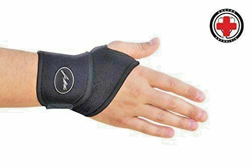 Doctor Developed Premium Copper Lined Wrist Support/Wrist Strap/Wrist Brace/Hand