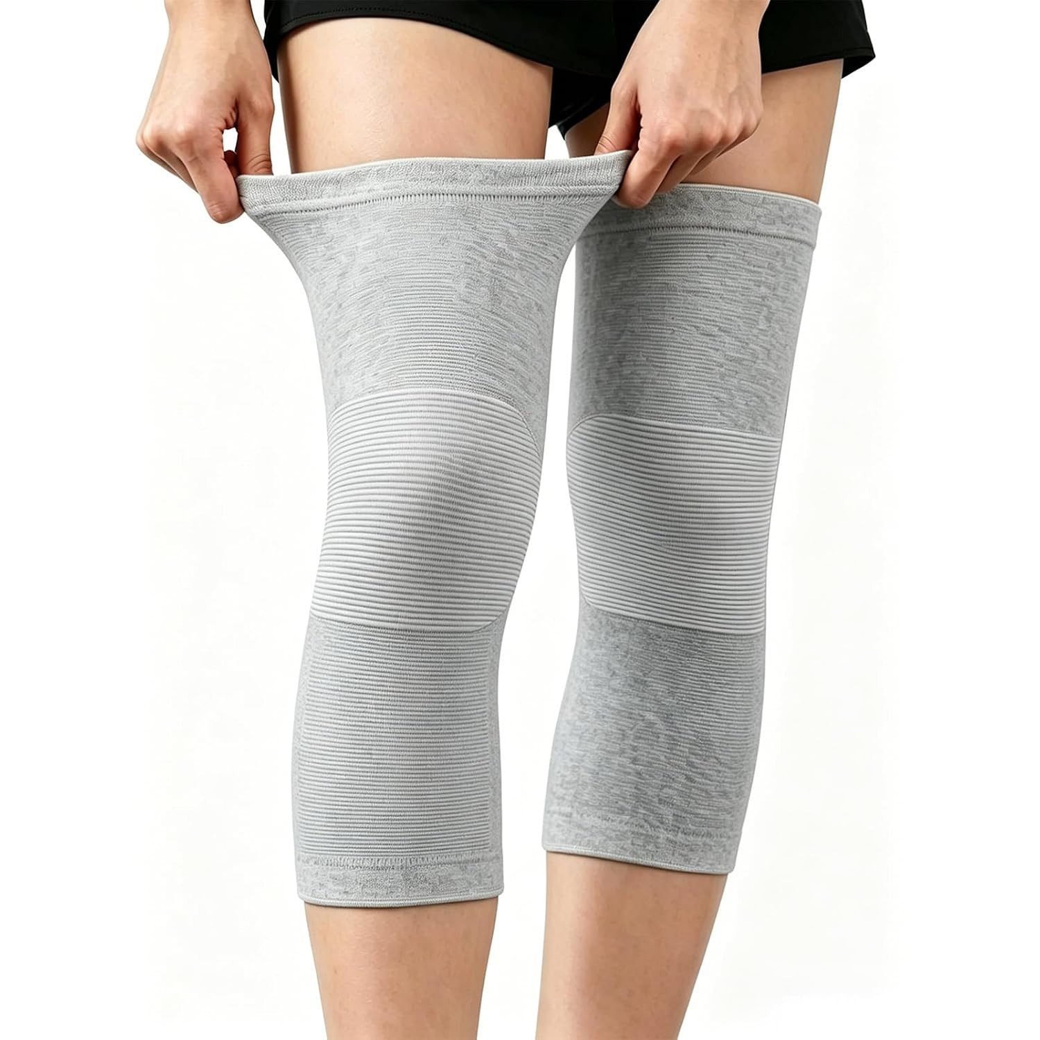 One Compression Knee Sleeves, Knee Brace for Women Men Knee Pain, Elastic Compre