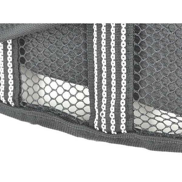 Ok-1 Ok-250S-L Back Support, Black, Elastic, Mesh, L