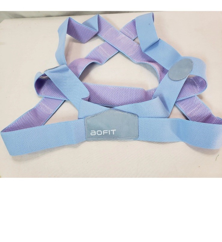 AOFIT Womens Posture Corrector X-Shaped Back Brace Invisible Under Clothes, Med