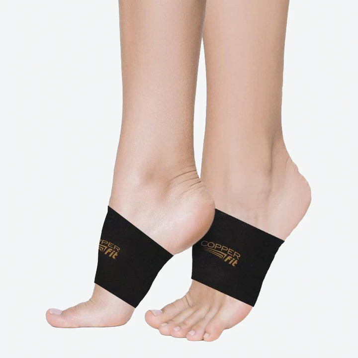 LOT of 5 – Copper Fit Arch Relief & Arch Relief Plus Compression Bands One Size
