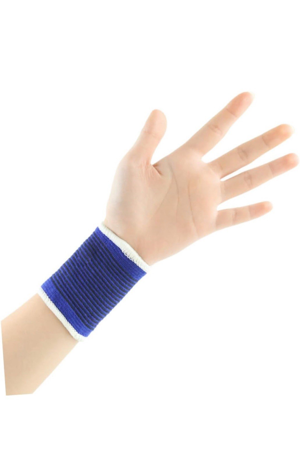 AIBIKE SBK 6803 Wrist Support Stabilization Compression Blue Easy to Wear