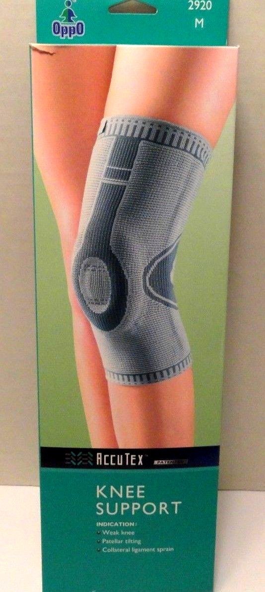 OPPO ACCUTEX KNEE SUPPORT 2920 M SLEEVE SILICONE SUPPORT WRAP GUARD✨