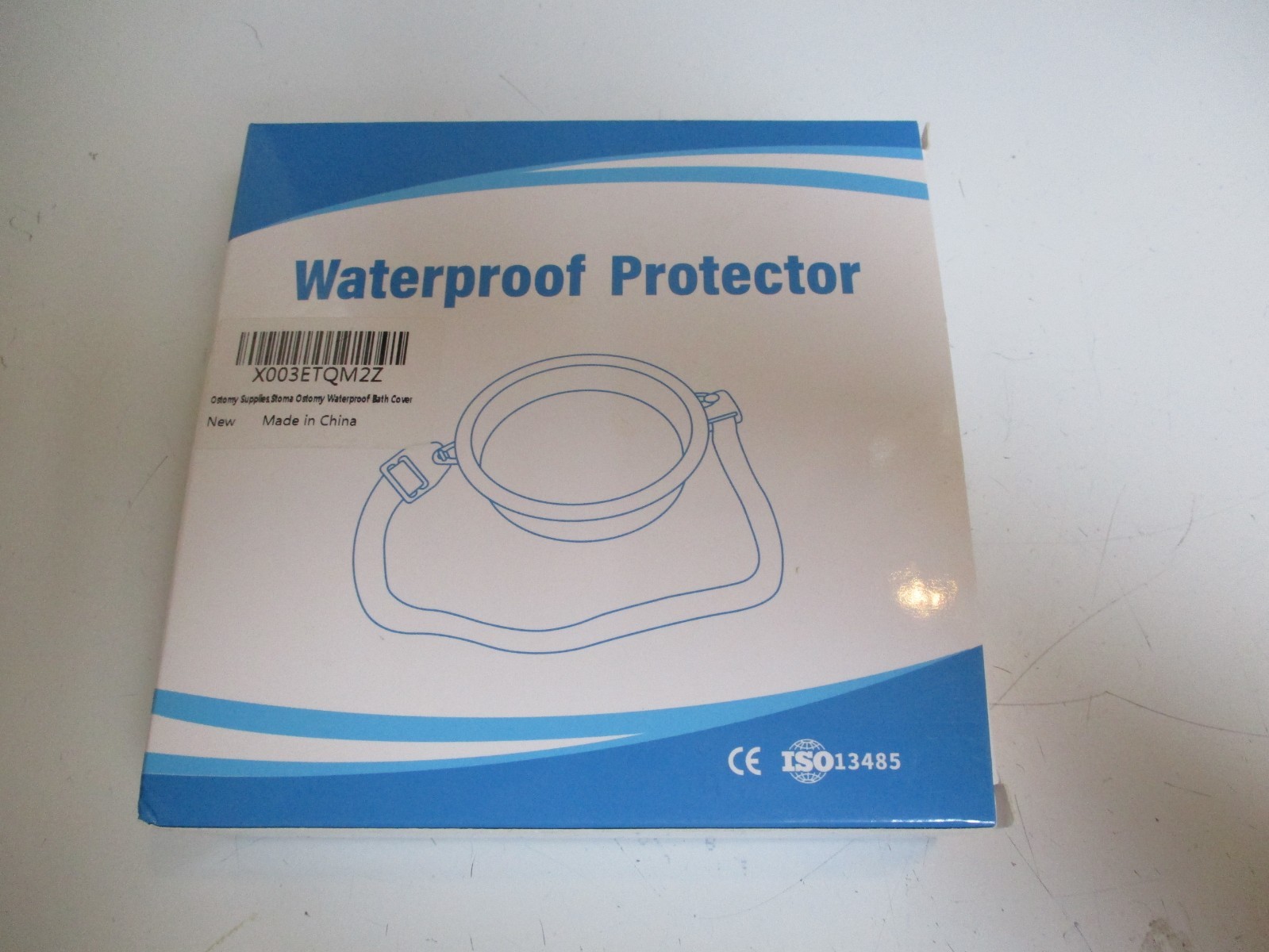 NEW Ostomy Waterproof Protector Belt for Colost Bag w/ Stoma Bath Cover 13485