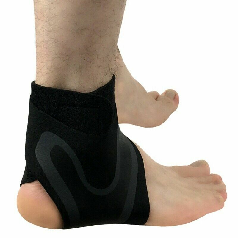 4 Ankle Brace Support Compression Sleeve Plantar Pain Relief Foot Wrap Strap