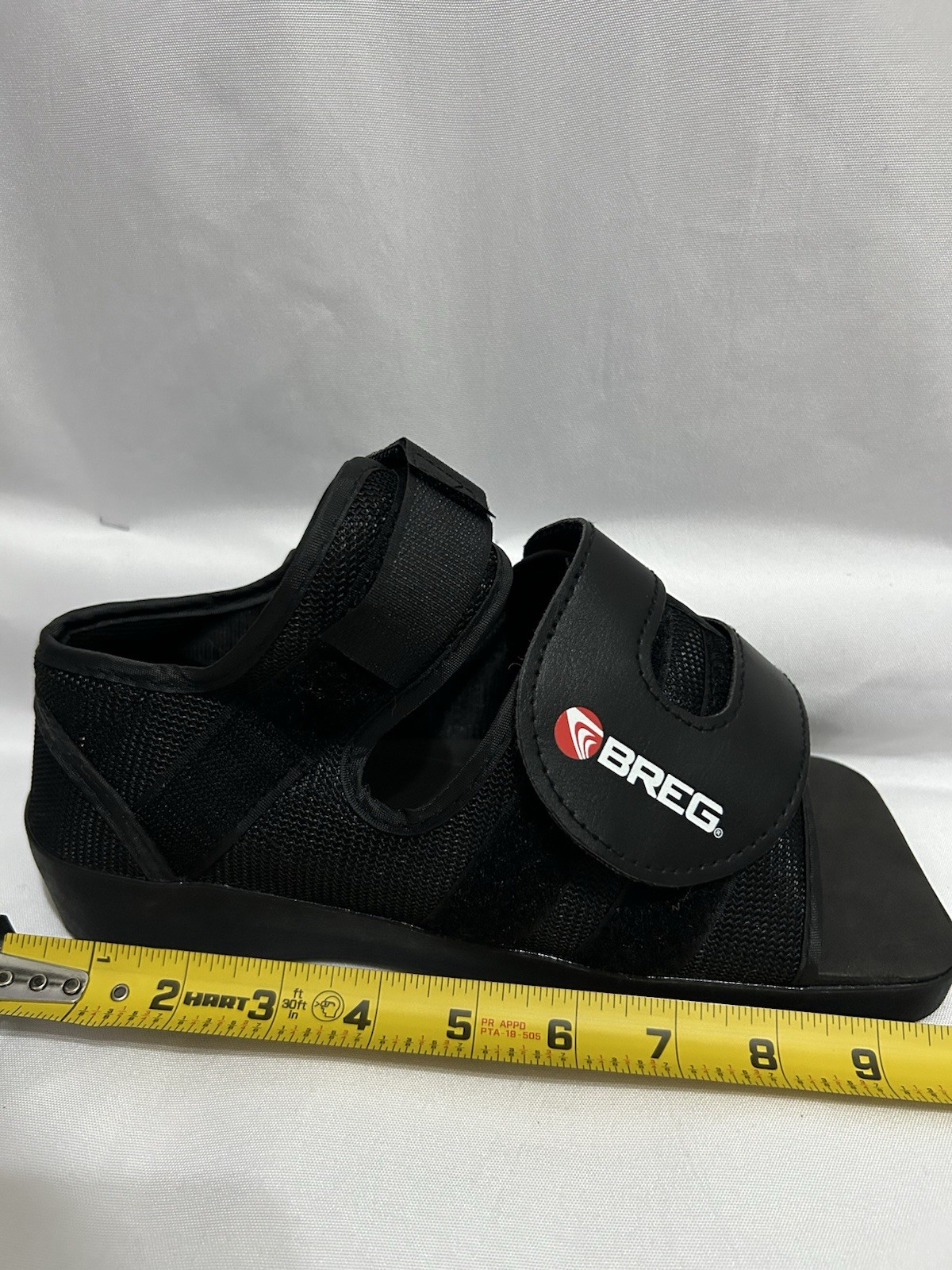 Breg Square Toe Post Op Shoe Medium Foot Brace Boot PostOp
