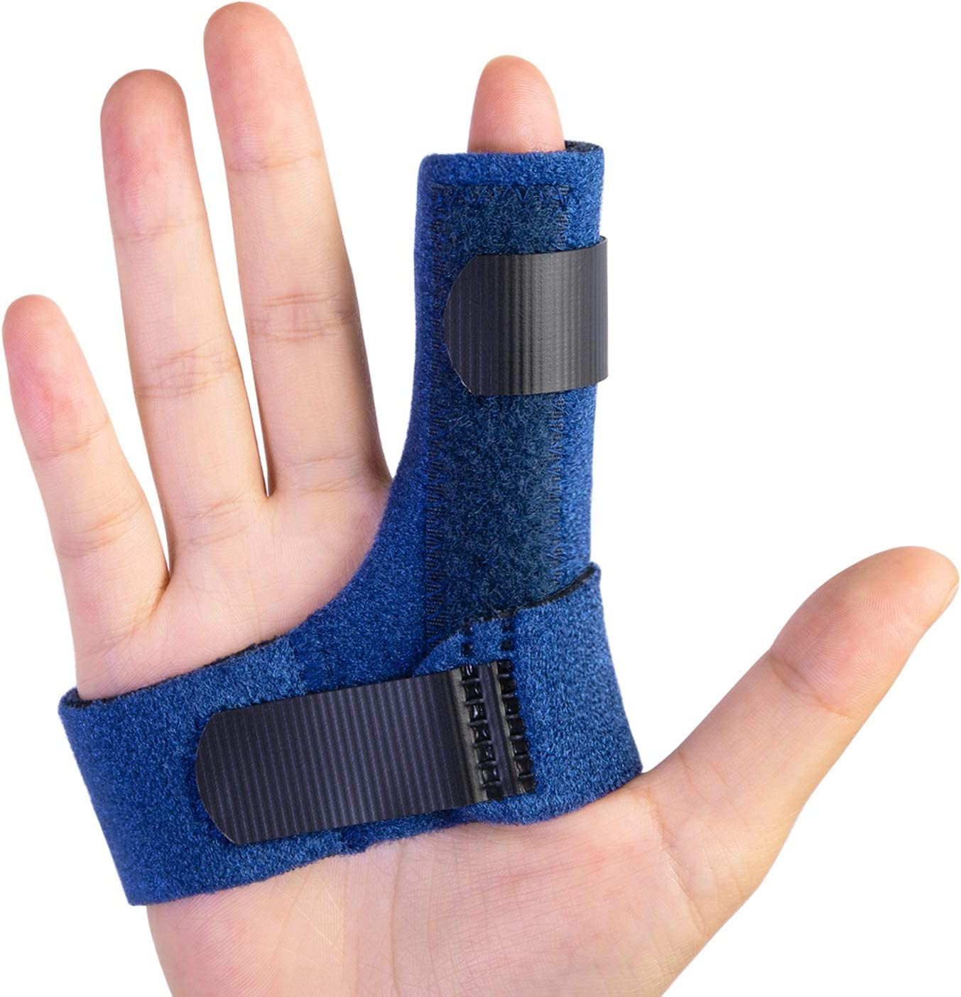 Sumifun Finger Brace, Trigger Finger Splint for Index Middle Ring Pinky Finger A
