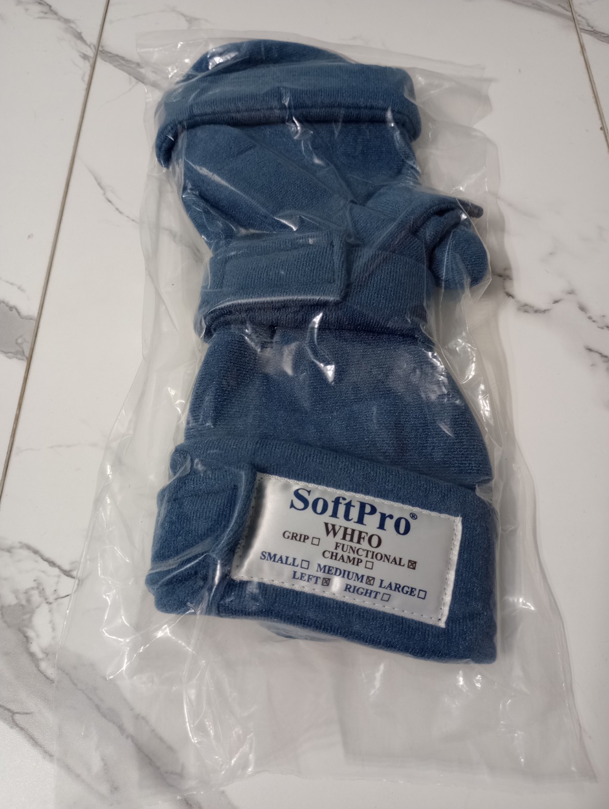 SoftPro Functional WHFO Resting Left Hand Splint Size M Cover only sealed New