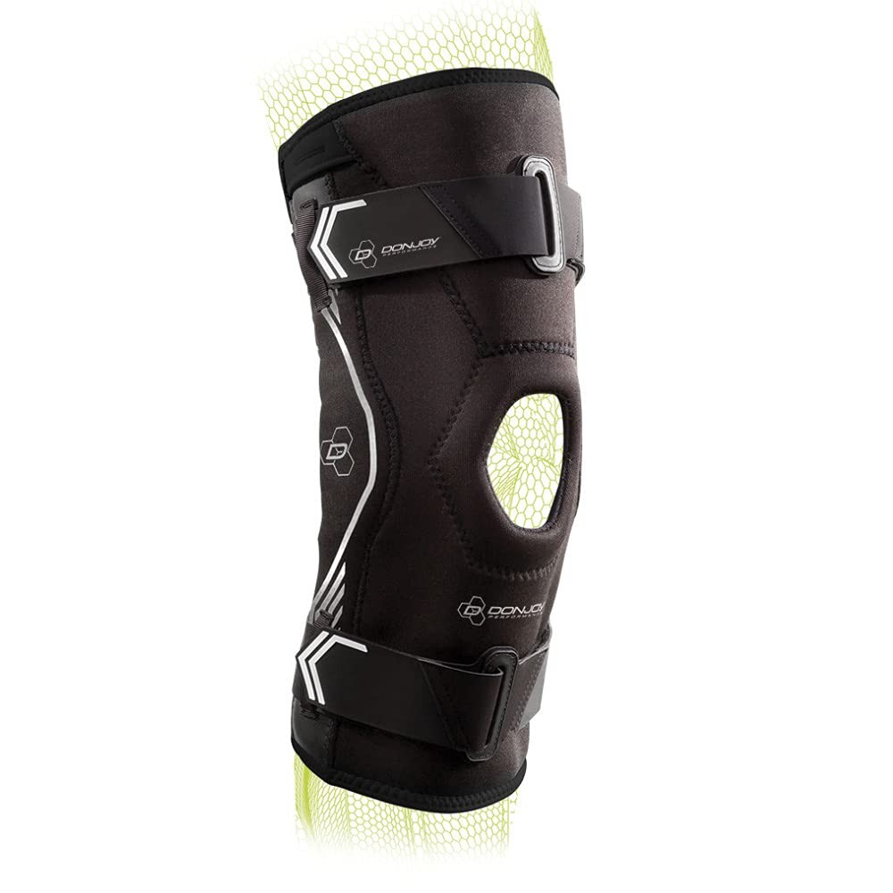 Comfort Hinged Knee Brace X-Large for Ligament Support Meniscus & Sprains