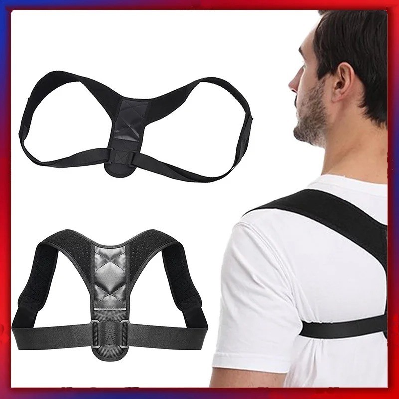 Posture Corrector Adjustable Back Brace Shoulder Support Clavicle Belt Men Women