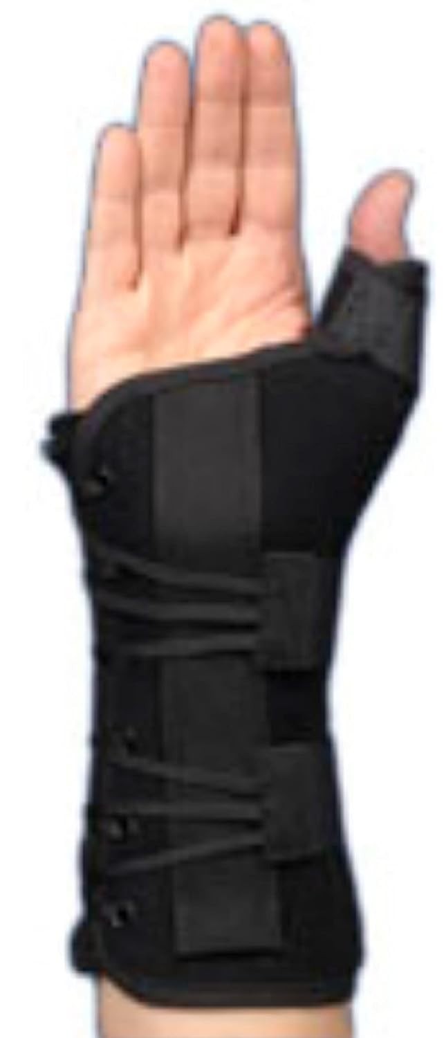 Ryno Lacer Long wrist and Thumb support Back Large