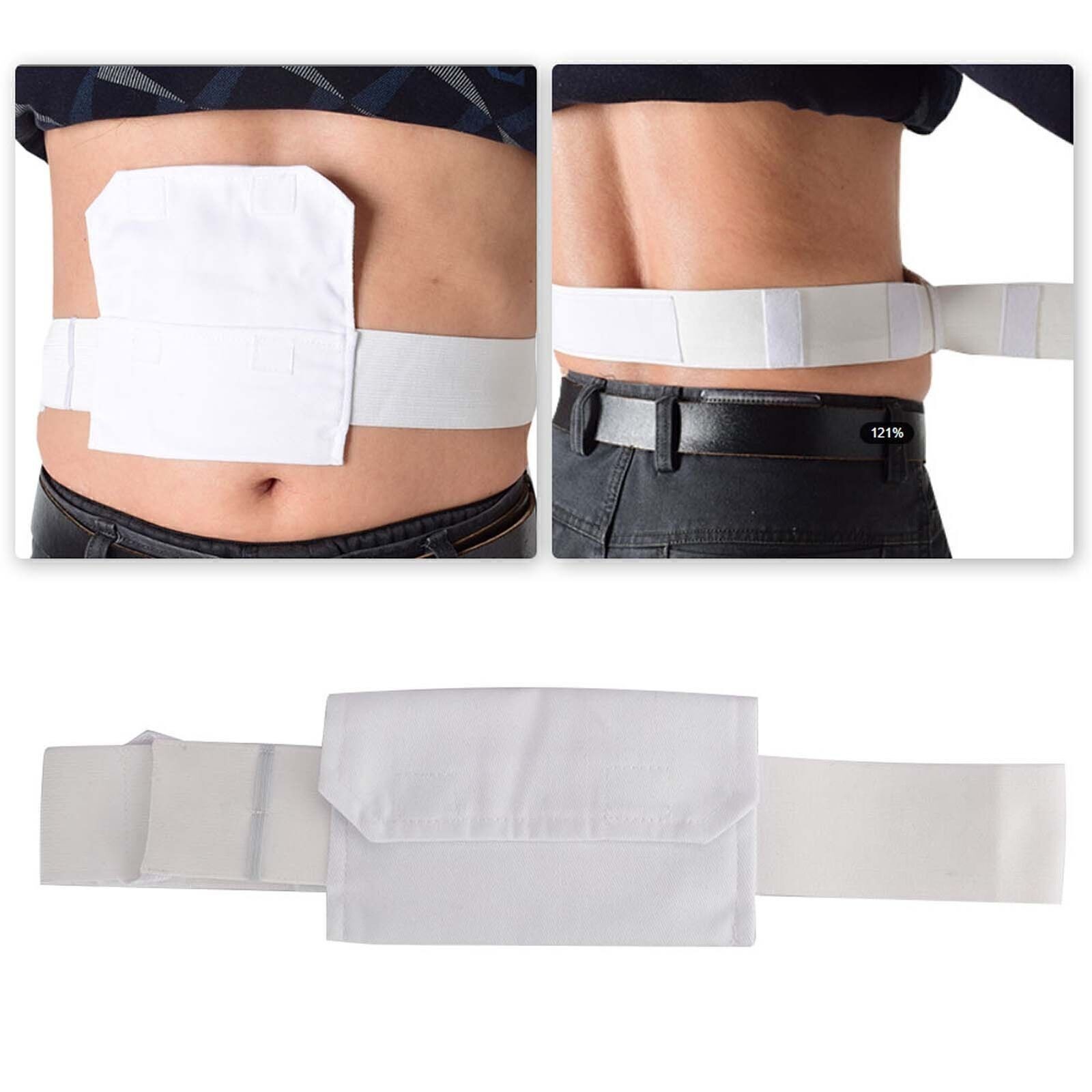 Peritoneal Dialysis Catheter Belt Patient Adjustable Peritoneal Tube Protection