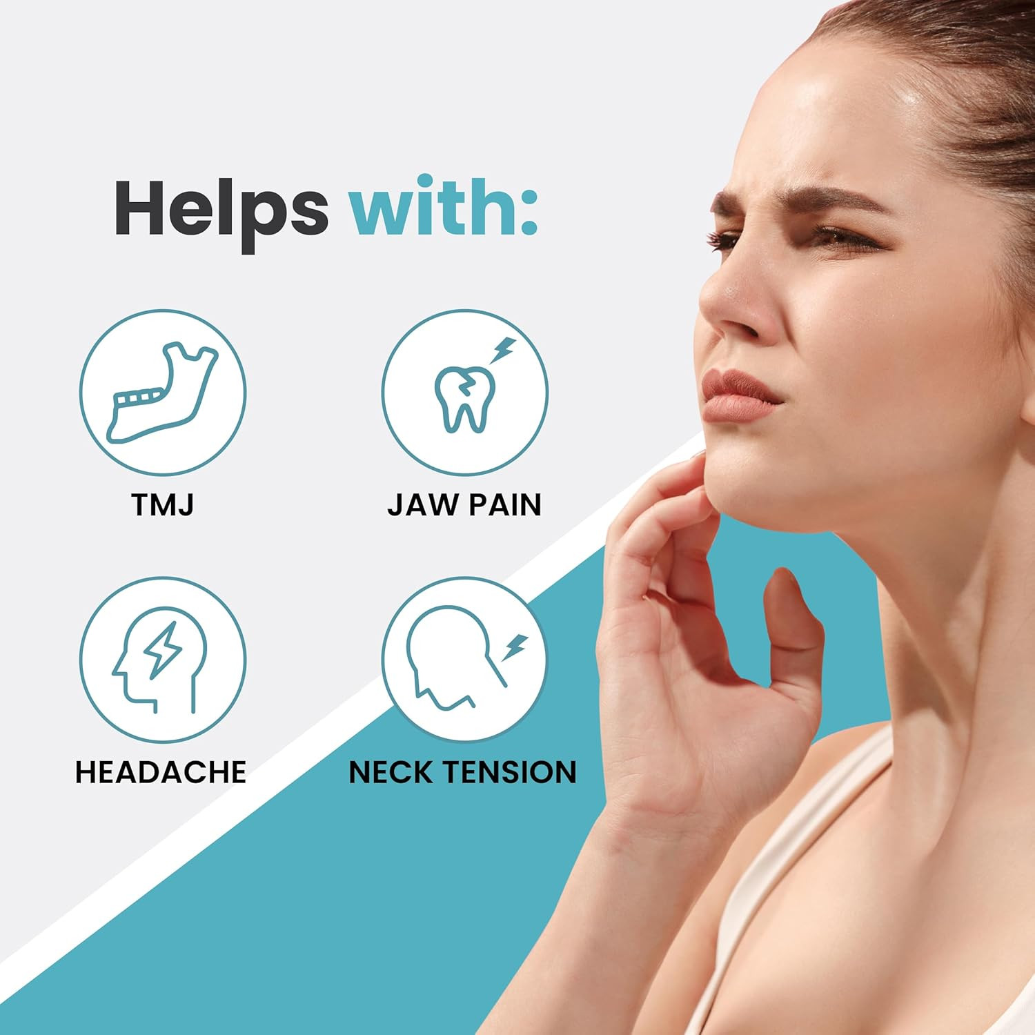Occipital Release Tool, Cervical Traction Pillow for Pivtol Therapy, TMJ Relief,