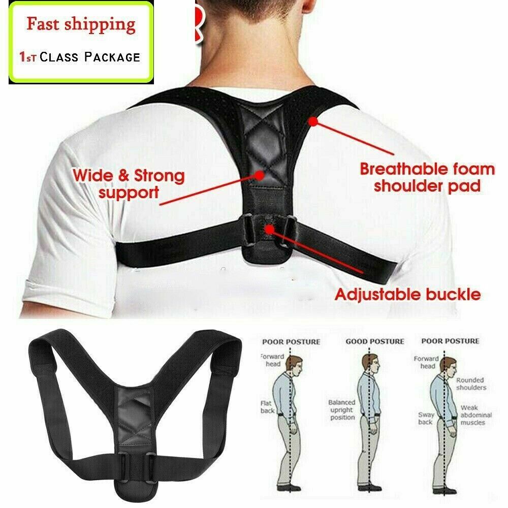 Adjustable Posture Corrector for Back Support Shoulder Back Brace for Men/Women