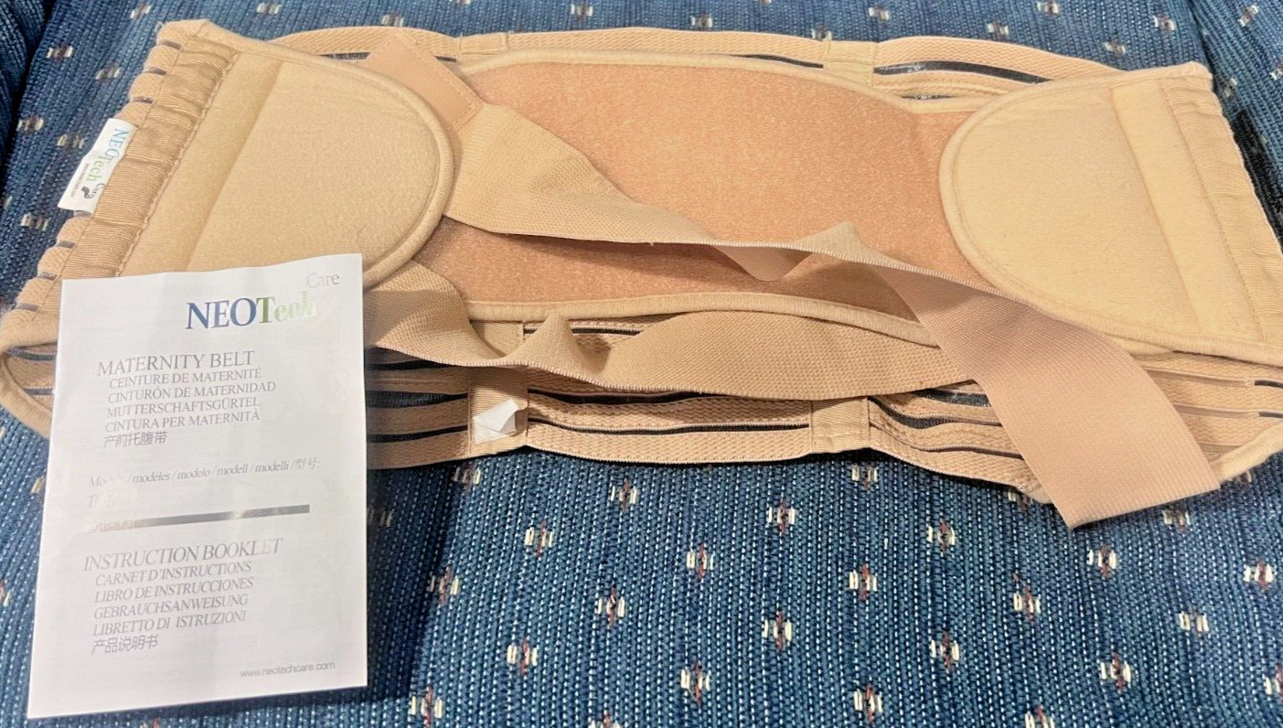 Maternity Belt NEOtech Care Medium Pregnancy Support Waist/BackAbdomen Beige B4.
