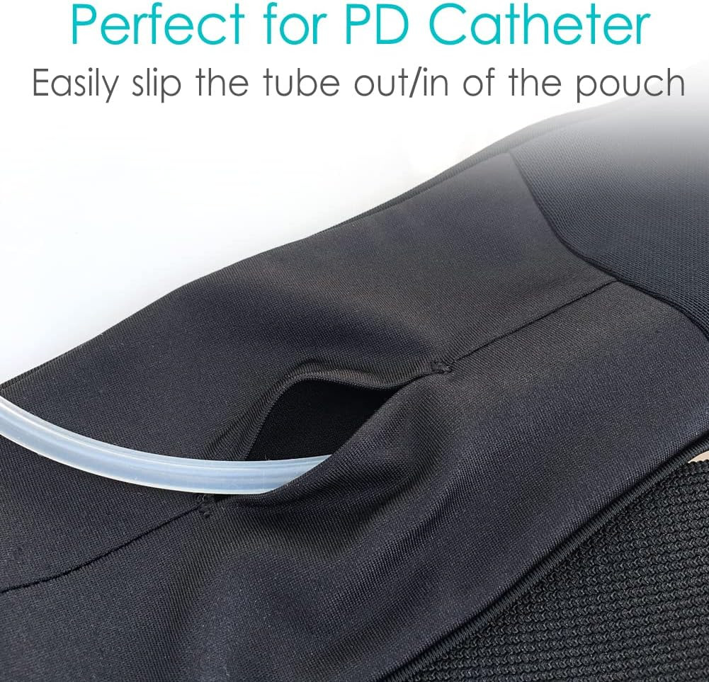 Breathable Peritoneal Dialysis Belt with Mesh Pouch PD Catheter Transfer Set
