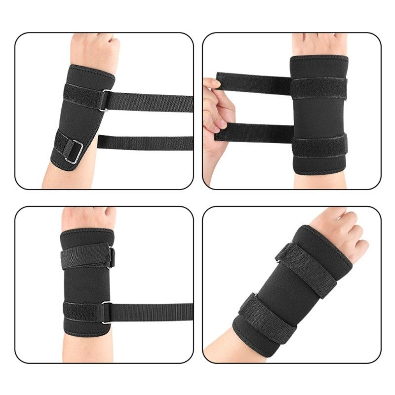 Ergonomic Wrist Stabilizing Strap Secure Fit Great for Rehabilitation Activity